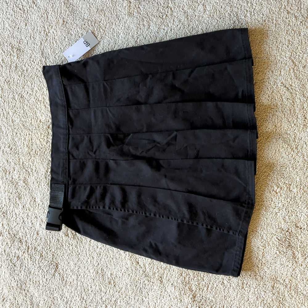 BP Be Proud Pleated Twill Skirt NWT